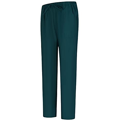 MISEMIYA - PANTALÓN Sanitarios Unisex (Antilejía - No Destiñe - Resistente al Cloro)- BZ-6802 - M, Verde 68