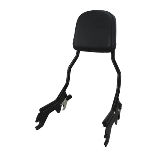 Dossier moto avec coussinet pour sécuriser le passager sur Softail Deluxe et Slim