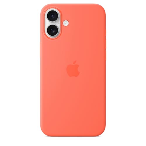 Apple Custodia Magsafe In Silicone Per Iphone 16 Plus - Mandarancio 
