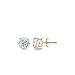 CUSTOMIZE JEWELS 4.00 Ct.tw 4-Prong Martini Round Lab Grown Diamond Stud Earrings In 14k Gold | Lab Created Diamond ,(G-H, VS1-VS2) (14k White Gold)