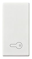 VIMAR SERIE Wandhalter – Taste 1 Modul Simbolo Schlüssel weiß