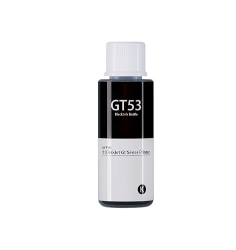 Encre GT53 noire pour imprimante 519 410 675 | Recharge bouteille encre 100ml