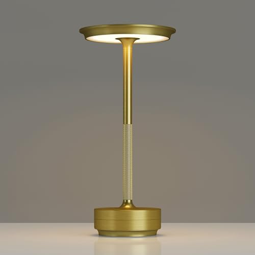 TBBGA 1 Pack Rechargeable Cordless Table Lamp 5000mAh Battery Table Light