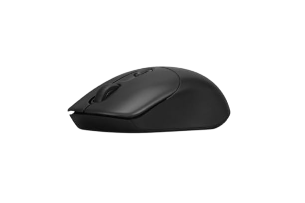 Image of Lenovo USB-A Wireless Mouse, Reliable Wireless connectivity, Upto 12 Months Battery Life, DPI Upto 1600, Durable Upto 10 Million clicks, Smooth & Precise Tracking, 0.057Kg, 4Y51U02457, 1Y Warranty