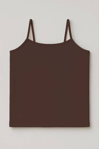 Image of Kurve Girl's Sleeveless Tank Top - Stretch Undershirts Cami Camisole, UV Protective Fabric, Rated UPF 50+ (Made in USA)