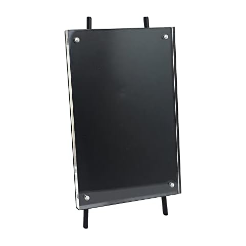 Isaac Jacobs 4x6 Black Magnetic Frame Cover
