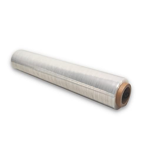 Film elástico transparente para embalar de 50 cm x 200 metros, perfecto para paletizar, mudanzas, maletas, muebles, alta elasticidad y resistencia, ideal para todo tipo de embalaje. (1) Cover