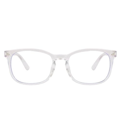 Image of Blue Light Glasses for Woman Men | 99% Blue Light Blocking Glasses | Computer Glassess | Gaming | TV Phone Screen Reader Square Frame | Anti Eyestrain & UV Glare,1 Pack