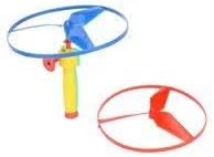 Ratna's exciting Flying Rotor Wheel for Kids to Make Their Playtime Fun. This wheele can Catch up The Height Approx. 40 ft. (Multicolor)