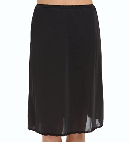 Shadowline Flare Half Slip, 25" Black, S #TOP2