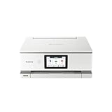 Canon Pixma TS8751 Impresora Multifunción 3 en 1, Blanco