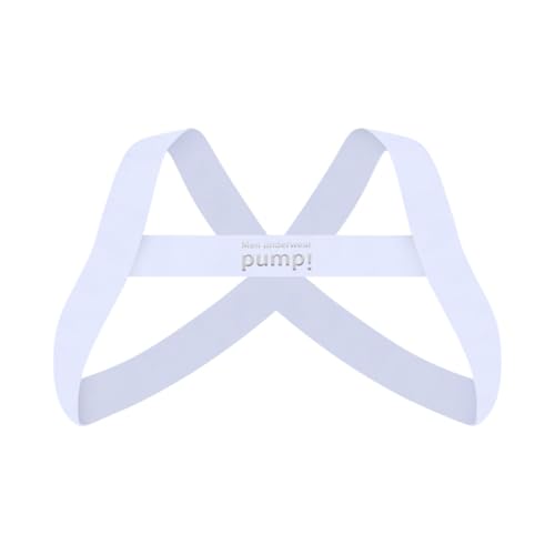 Harness, Fashion Chest Amplifier for Circuit Parties and Rave Festivals Men's Strong Body Chest Nylon Harness