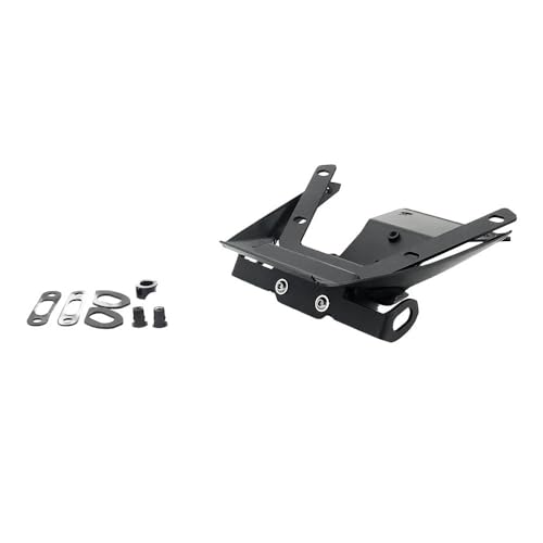 Support plaque d'immatriculation moto Forza 750 anti-vibration à LED