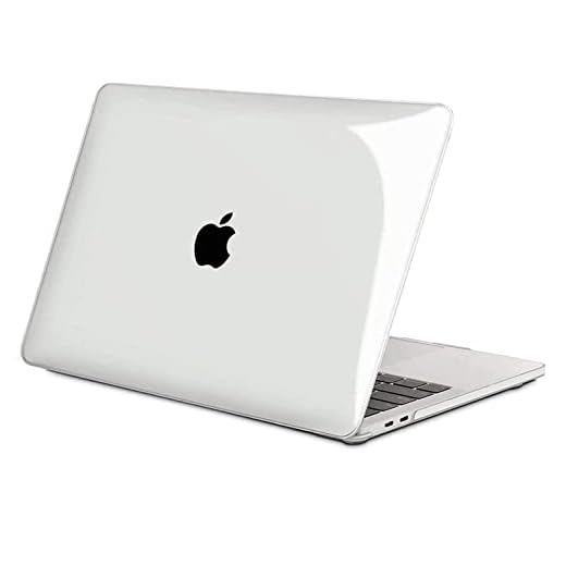 Capa Case Compatível Para Macbook New Pro 13.3'' A1706 A1708 A1989 A2159 A2251 A2289 A2338 M1 M2 (2016-2022)-Transparente,Policarbonato, Rígido,Fina e Leve