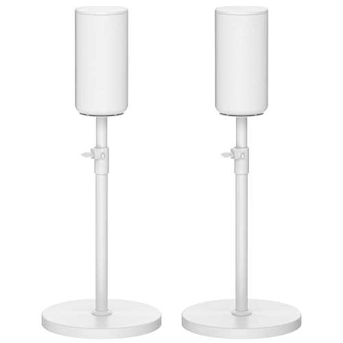 Pied d'enceinte pour Sony HT-A9 en acier robuste avec colonne de gestion des câbles invisible