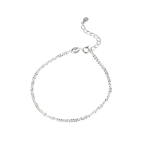 TTDGYYXW Muttertagsgeschenke: Armband aus 925er-Sterlingsilber, Blumenkohl-Armband, verstellbares Armband, modisch und vielseitig