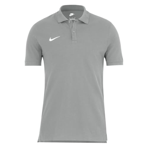 Polo en coton gris foncé Nike pour homme vêtement sport décontracté chic
