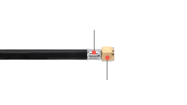 GasSaf 6 Feet Low Pressure Propane Regulator with CSA Certified LPG Hose Most LP Gas Grill, Heater and Fire Pit Table，CSA Certified