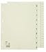Produktbild Elba Trennbltter 0-9 - A4 berbreite, chamois, 100 Stck