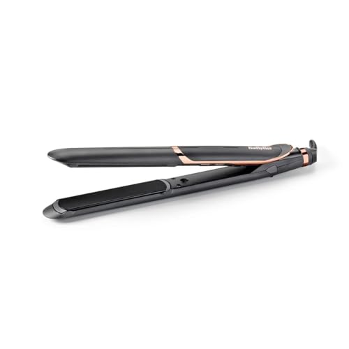 Lisseur BaByliss Smooth Pro 235 ST394E Noir et Rose