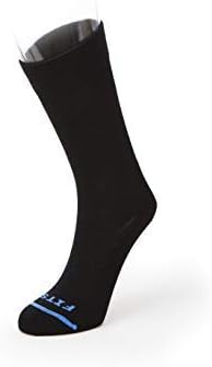FITS Business Crew Fine Merino Wool Socks For Men and Women, Breathable, Odor Resistant, Lightweight, Whole Foot Comfort