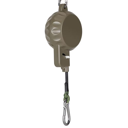 Corde à linge de 8m rétractable portable enroulable acier ABS