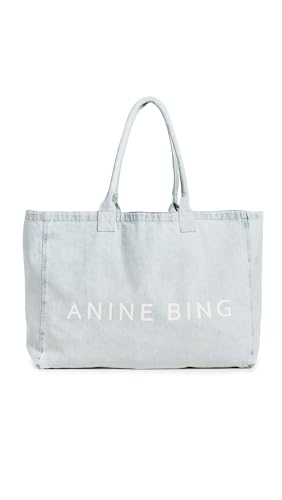 ANINE BING Womens Leo Denim Tote Lucid Blue One Size