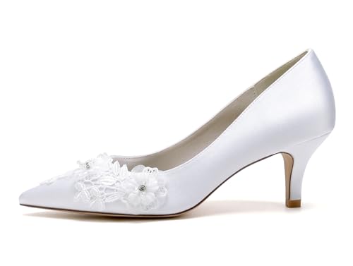 Women Shoes Heels for Wedding Applique Prom Evening Pumps2