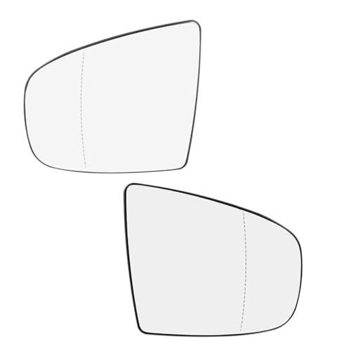 Verre de rétroviseur latéral BMW X5 2007-2013 miroir gauche chauffant 51167298161