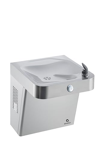 Image of Avalon Wall Mounted Water Fountain with Bottle Filling Station, Sensor Dispensing, Self Cleaning, Digital Bottle Counter Display, ADA Compliant