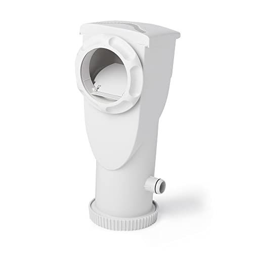 Funsicle SkimmerPlus 1000 GPH 2-in-1 Filter Pump and Skimmer System with Clamps and 1.5' Hose Fitting for Above Ground Swimming Pools