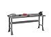 Tennsco WB-1-3072S-MGY Flared Leg Workbench, Steel Top, 72" Width, 30" Length, 33 2" Height, 1800 lbs. Load Capacity, Medium Grey