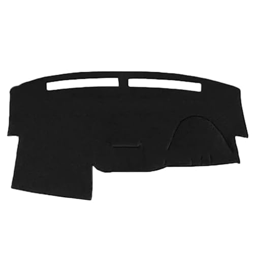 Alfombrilla Salpicadero Protector De Tablero Con Parasol Alfombrilla Antideslizante Y Protección UV Para Nissan Para Titan A60 Primera Generación 2004-2015 MTVTFECEWG(Right Hand Black)