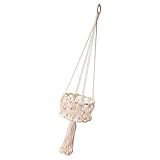 Panier suspendu tressé de : confectionné avec soin, il est à la fois beau et élégant, un bel élément de décoration pour votre maison, panier de rangement pour oignons et pommes de terre
