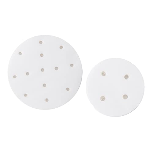 GRIRIW Steamer Paper Baking Paper 200 Sheets Steamer Liner Non-stick for Bread Buns Dumplings Easy Clean