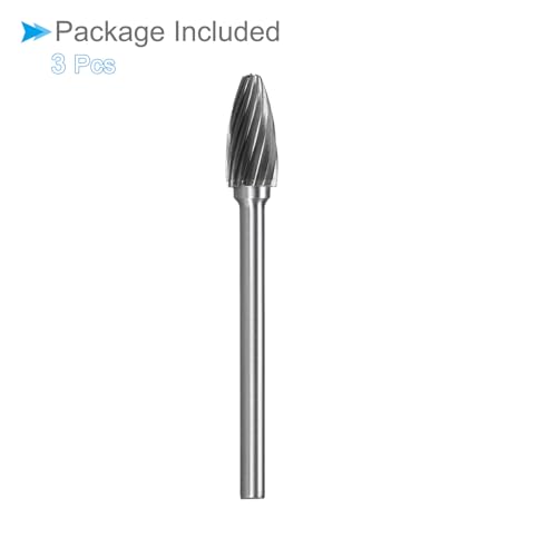 Fresas Rotativas de Carburo de Tungsteno, 3 Piezas miniatura 6