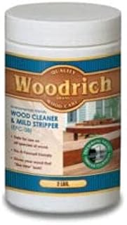 Wood Cleaner & Wood Stripper for Wood Decks, Wood Fences, Wood Siding, and Log Cabins - EFC38 - Woodrich Brand - Covers up...