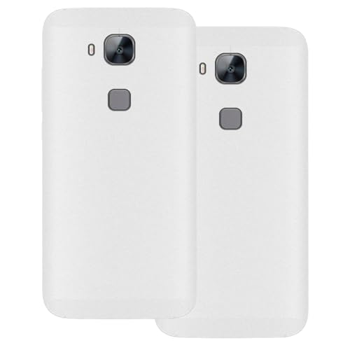 UOGNADGD 2-Pack TPU Case Compatible with Huawei GX8 Phone Cover - Shockproof Flexible Protective Accessories with Precise Cutouts (White+White)