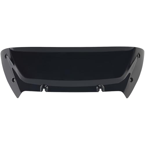 Couvercle Carénage Pare-Brise Moto Noir Haute Résistance pour Harley Touring 2023-2025