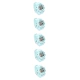 PACKOVE 5 Piezas Reloj Deportivo Reloj con Pantalla Led Relojes para Reloj Digital De Los Hombres Reloj Digital Multiusos Reloj Digital Led Pendiente De Espejo De Resina Acrílica Blue