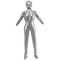 Csafyrt Full Body Mannequin Female PVC Inflatable Mannequin Full Body Inflatable Female Model Perfect for Fashion Displays and Exhibitions