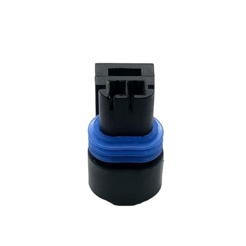 5 Sets 2 Pin Female Water Proof Electrical Wire Connector Sealed Auto Plug Compatible with The 12162197 12162195 12162193(Black,5 Pcs)