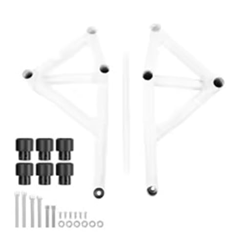 Pare-chocs de moto blanc anti-collision cadre et moteur Tracer 900 13-16