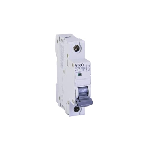 6VTB-1B25 Otomatik Sigorta, 6kA, B Tipi, 1 Kutup, 25A