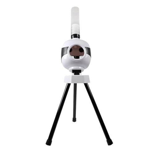 GEYOPMID Badminton Shuttlecock Machine, Automatic Launcher Badminton Shooting Machine Serving Frequency 4-6s/Ball 110V Badminton Training Machine Service Distance 19.68ft-32.8ft