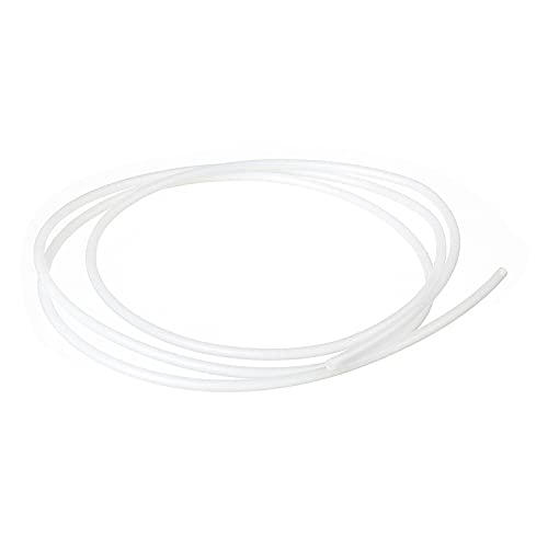 Image of Othmro PTFE Teflon Bowden Tube 3.28ft-2mm ID x 3mm OD-Milky White Connector Tubing for 3D Printer-1PCS