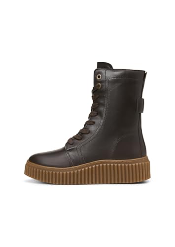 Marc O'Polo bottine à lacets en cuir idéale pour la ville