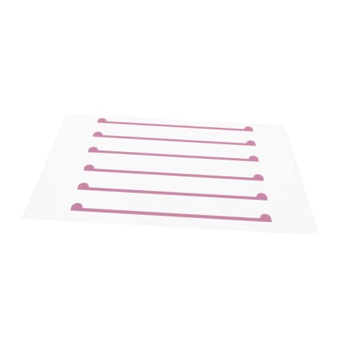 FRCOLOR Silicone Lash Curling Tool Kit Lash Lift Ribbon Rods DIY Lash Lift Set Reusable Pads Flexible Lash Lift Shields for Beauty