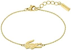 Lacoste Crocodile Women's Jewelry Collection - Sophisticated and Iconic, Medium, Stainless Steel, no gemstone