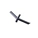Black Bowtie Supprimer Grill Cross Crott Crotcher Emblem Fit for Che-Vrolet Camaro RS SS 5th Gen 2010 2011 2012 2013 calandre de Course